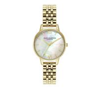 Olivia Burton Mother Of Pearl Gold Bracelet Watch