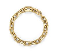 Olivia Burton Gold IP Honeycomb Geo Chain Link Bracelet