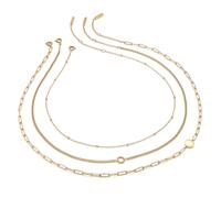 Olivia Burton Illusion Stacking Necklace Set in Gold (457mm) - One size