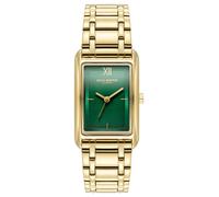 Olivia Burton Green Dial Stainless Steel Link Bracelet Watch