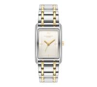 Olivia Burton Grove Ladies' White Dial Two Tone Gold Tone Bracelet Watch