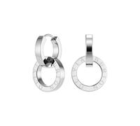 Olivia Burton Honeycomb Ladies' Toggle Stainless Steel Hoop Earrings