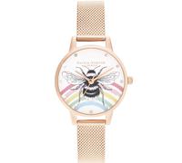 Olivia Burton Illustrated Animals OB16WL90 - Woman - 30 mm - Analogue - Quartz - Mineral Glass Multi coloured 12 mm