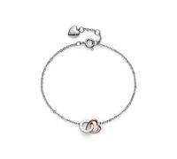 Olivia Burton Kindred Interlink Women's Stainless Steel & Rose Gold IP Bracelet