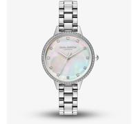 Olivia Burton Stainless Steel Pastel Dial Bracelet Watch