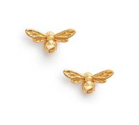 Olivia Burton Lucky Bee Gold Tone Stud Earrings OBJAME23N