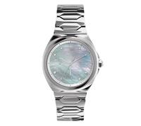 Olivia Burton Lustre Women's Multifunction Watch, Stainless Steel Bracelet, Water Resistant up to 3ATM/30 Meters, Elegant, London-Inspired Design, Gift for Her, 36mm