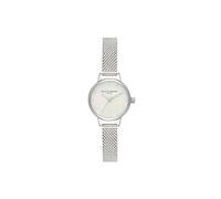 Olivia Burton Mini Silver Boucle Mesh Watch