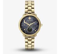 Olivia Burton Moonphase Gold Tone Decorative Dial Watch 24000298