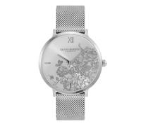 Olivia Burton Signature Florals Women's Stainless Steel Mesh Watch
