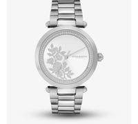 Olivia Burton Signature Silver Tone Foral Crystal White Dial Watch 24000042