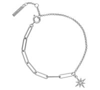 Olivia Burton Silver Celestial North Star Chain Bracelet