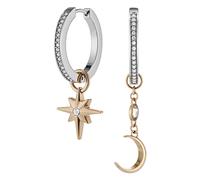 Olivia Burton Silver Celestial Star and Moon Earrings