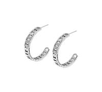 Olivia Burton Honeycomb Women's Stainless Steel Link Hoop Earrings