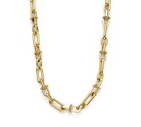 Olivia Burton Stainless Steel Gold IP Anchor Link Chain-18in