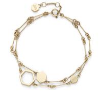 Olivia Burton Honeycomb Double Bracelet