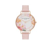 OLIVIA BURTON Tea Party Women's Floral Dial Strap Floral Strap Watch OB16TP03