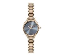 Olivia Burton Three Hand Quartz Movement Watch for Women MINI Classic Collection with Rose Gold Colored Stainless Steel Bracelet - 24000243