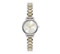Olivia Burton Three Hand Quartz Movement Watch for Women MINI Classic Collection with Two-Tone Stainless Steel Bracelet - 24000241