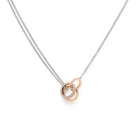 Olivia Burton Two-Tone Crystal Interlink Necklace