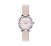 Olivia Burton Ultra Slim Honeycomb 28mm Primrose Leather Strap Watch