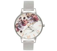 Olivia Burton Ob16mf09 Woman Watch Silver Woman