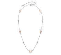Olivia Burton Women's BY THE SEA PEARL Collection Beaded Necklace in Stainless Steel with Rose-Tone Freshwater Pearls - 24100201