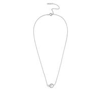 Olivia Burton Silver Interlink Necklace OBJ16ENN54