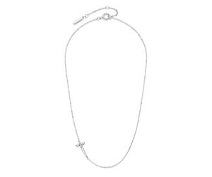 Olivia Burton Women's EVER STACKED Collection Necklace in Stainless Steel with a Bee Charm and Crystals - 24100343