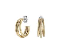 Olivia Burton Women's Gold Tone Ever Stacked Claw Hoop Earrings