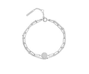 Olivia Burton Women's ILLUSION Collection Bracelet with Multiple Chains in Stainless Steel - 24100067
