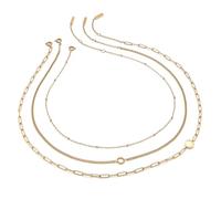 Olivia Burton Illusion Stacking Necklace Set in Gold (457mm)