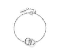 Olivia Burton Women's INFINITE Collection Bracelet in Stainless Steel with Intertwined Rings - 24100314