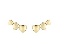 Olivia Burton Women's Mini Heart Light Gold IP Stud Earrings