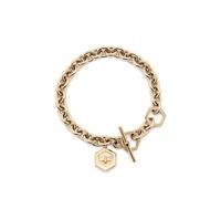 Olivia Burton Women's MINIMA BEE Collection Chain Bracelet in Yellow Gold with a Charm - 24100103