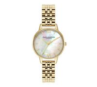 Olivia Burton Women's MOP Dial & Gold Tone Stainless Steel Bracelet Watch