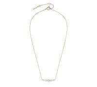 Olivia Burton Women's PEARLS & BEADS Collection Necklace in Yellow Gold with Graduated String of Faux Pearls - 24100321
