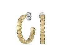 Olivia Burton Women's PETITE HONEYCOMB Collection Hoop Earrings in Yellow Gold with Hexagonal Charms - 24100302