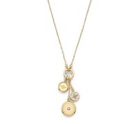 Olivia Burton Women's Signature Charms Light Gold Tone Exclusive Necklace