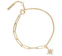 Olivia Burton Yellow Gold Plated Celestial Star Bracelet