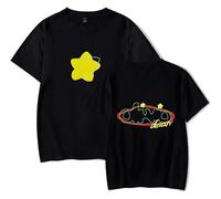 Olivia Dean T-Shirt Hip Hop 2D Print Short Sleeve T-Shirt Streetwear Summer Harajuku Tops for Men Women(3,M)