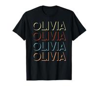 Olivia First Name Tshirt My Personalized Tee Named T-Shirt