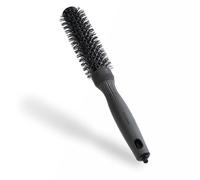 Olivia Garden Expert Blowout Speed Black Label - Matt Black - 25 - Ceramic Coated Round Brush with Extra Long Barrel for 25% Faster Blowouts