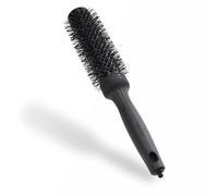 Olivia Garden Expert Blowout Speed Black Label - Matt Black - 35 - Ceramic Coated Round Brush with Extra Long Barrel for 25% Faster Blowouts