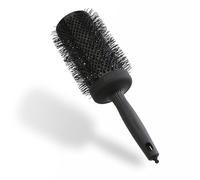 Olivia Garden Expert Blowout Speed Black Label - Matt Black - 65 - Ceramic Coated Round Brush with Extra Long Barrel for 25% Faster Blowouts