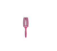 Olivia Garden Finger Brush Combo Hot Pink Ionized Bristles Scalp Massage