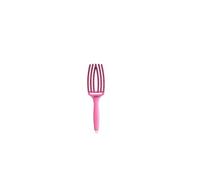 Olivia Garden Fingerbrush Care Iconic Boar & Nylon Pink Granita