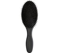 Olivia-Garden Hair-brushes Expert-Care-OvalPaddle brush 16-row, black with boar bristles and studded guide pins