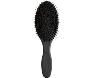 Olivia-Garden Hair-brushes Expert-Care-OvalPaddle brush 16-row, black with boar bristles and studded guide pins