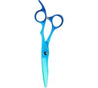 "Olivia-Garden Hairdressing-scissors PowerCutHair cutting scissors 5.5"" RH rainbow blue"